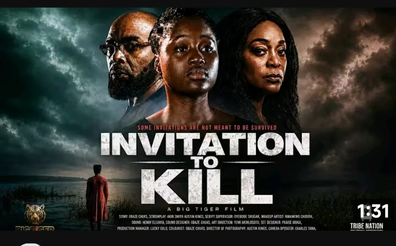 Cinematic drama poster
