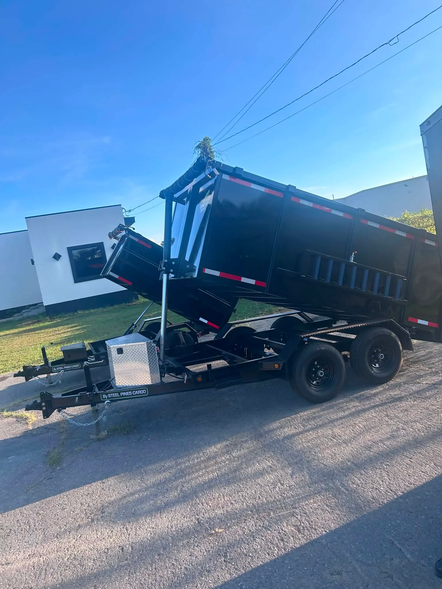 Heavy duty dump trailer