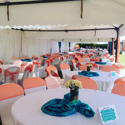The Grand Lawn wedding setup