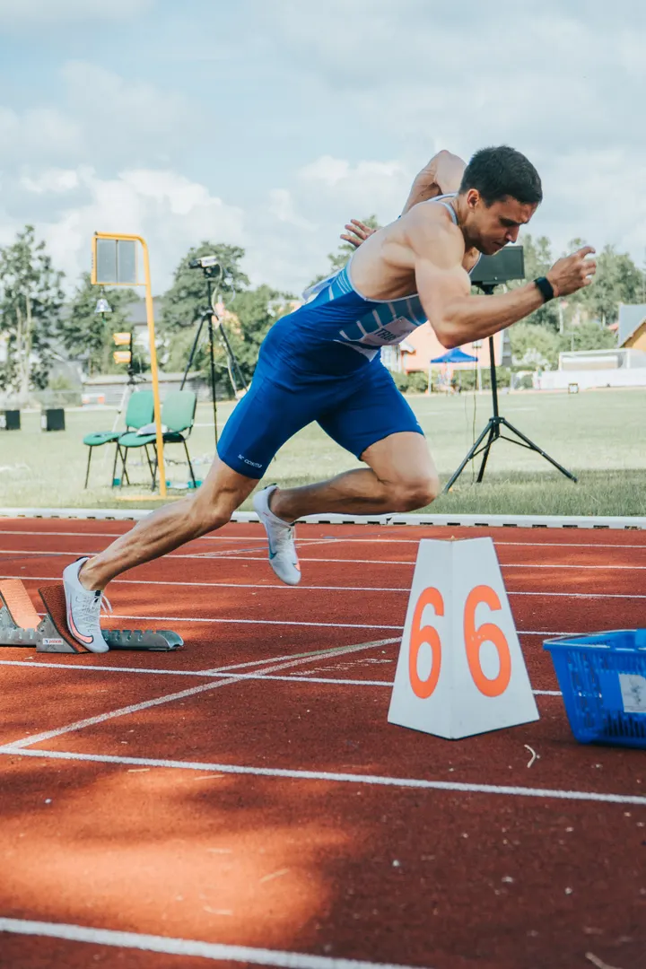 Athlete preparing for a global championship