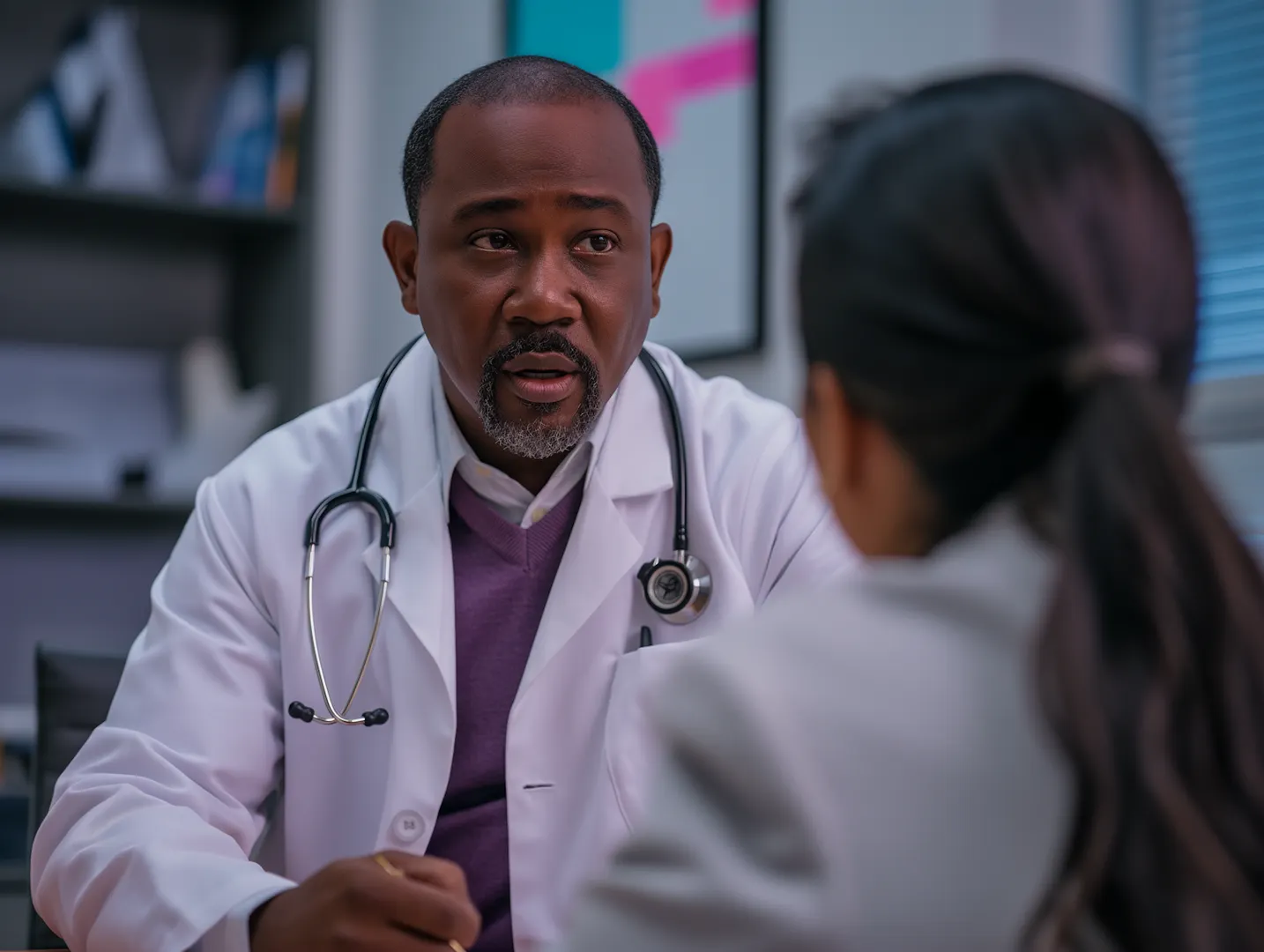 Professional Medical Consultation in Doctor Office