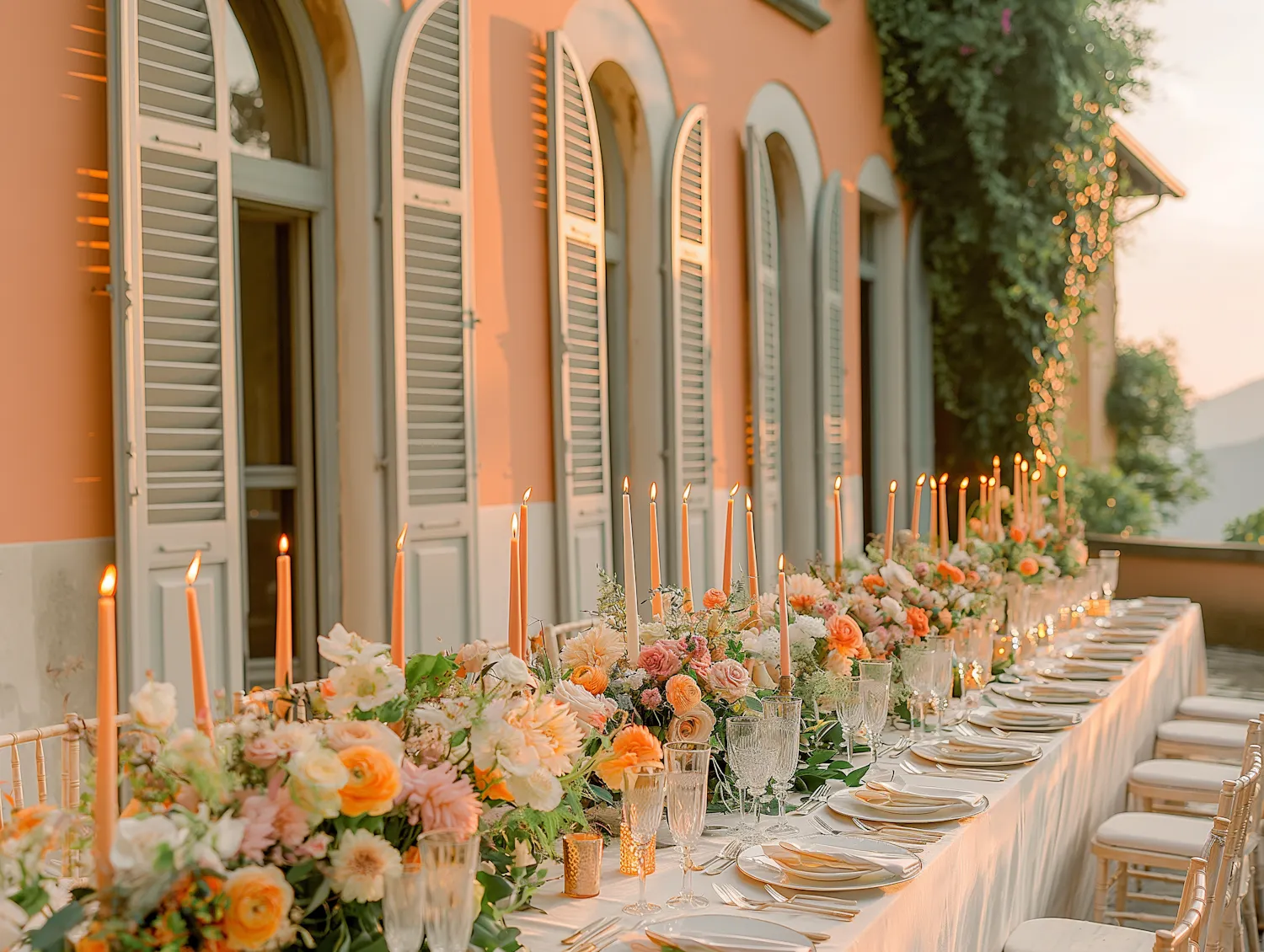 Elegant Nairobi event venue setup