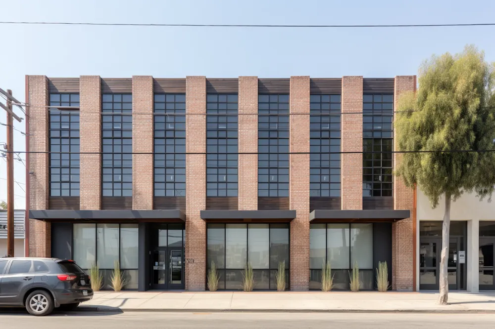 Modern commercial building representing municipal authority