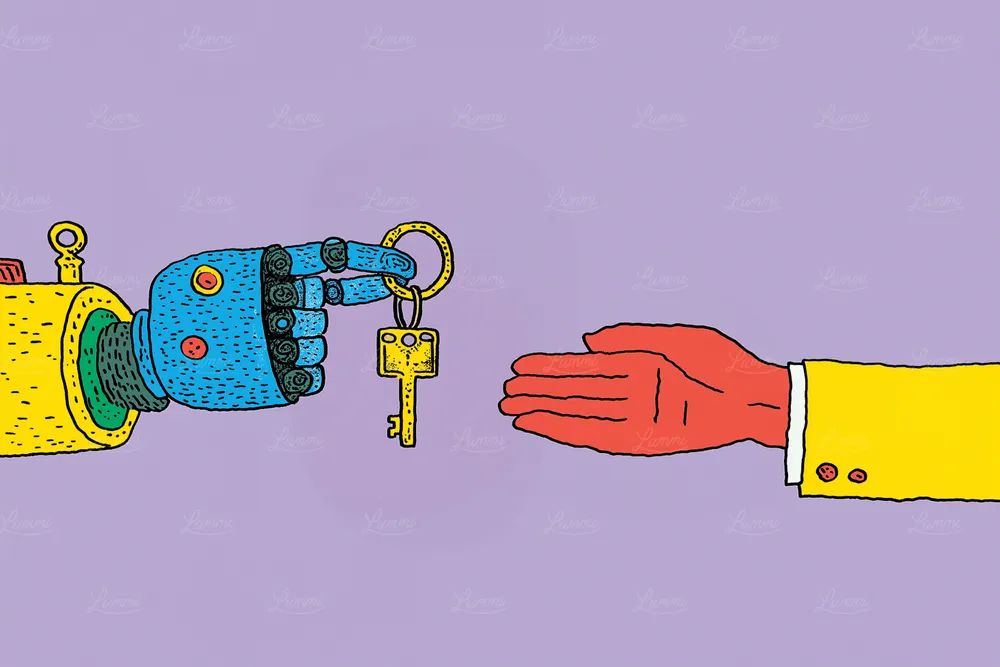 Professional exchange of keys