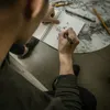 Hand-sketched design icon