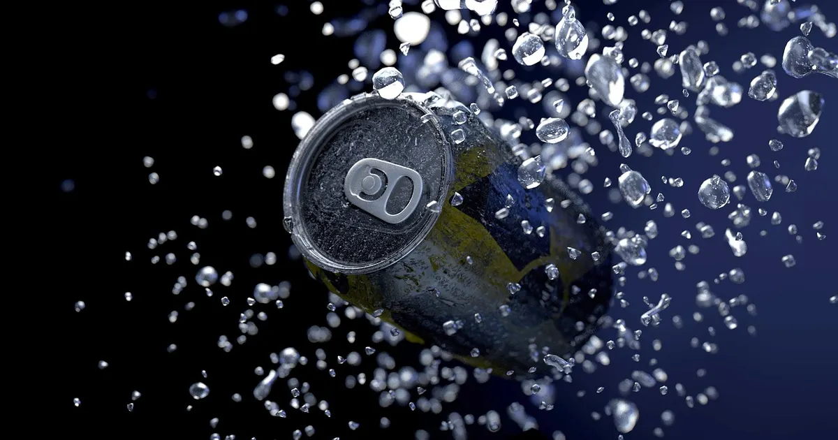 Abstract liquid visual