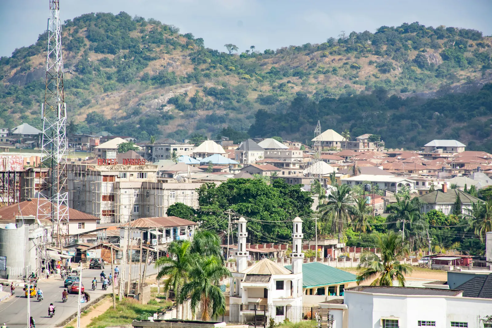 Nigerian landscape texture