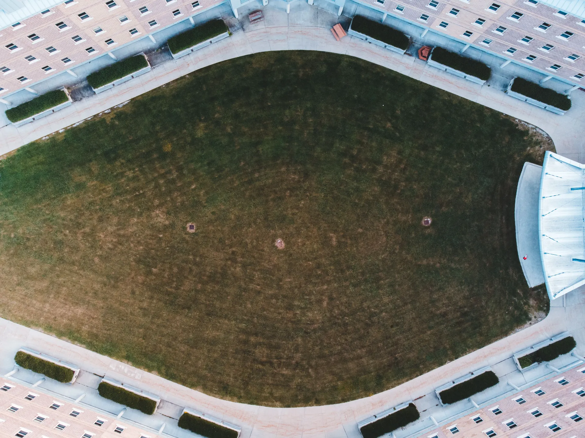 Bura Mission campus at dawn