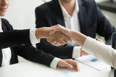 Partnership handshake