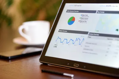 Analytics on tablet