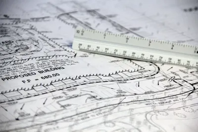 Architectural blueprints