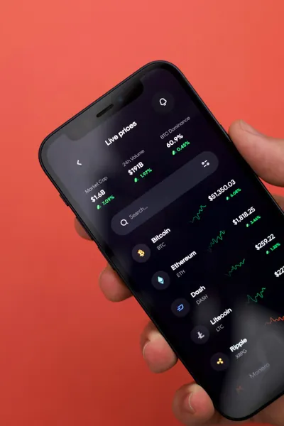 Telegram signal on phone