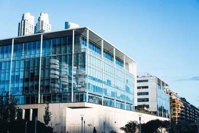 Modern building facade