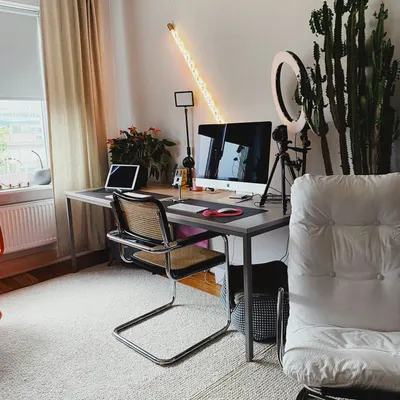 Sleek office desk