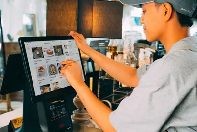 Point of Sale System in use