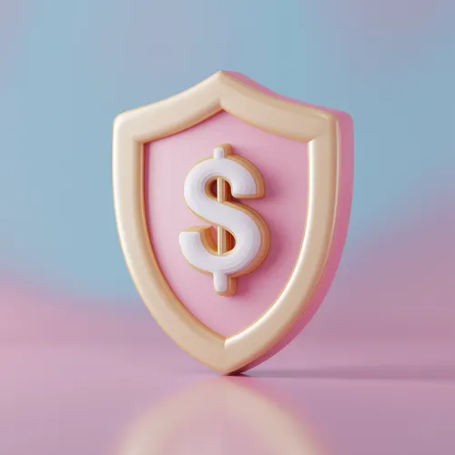 Golden Shield Emblem