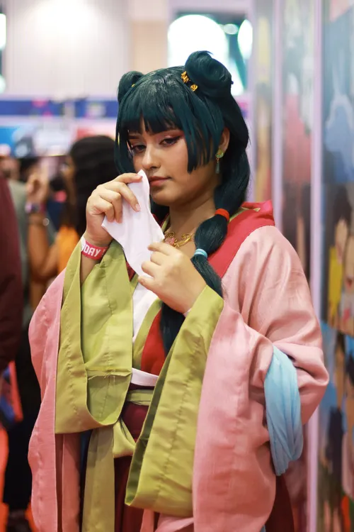 Kimono at an anime convention