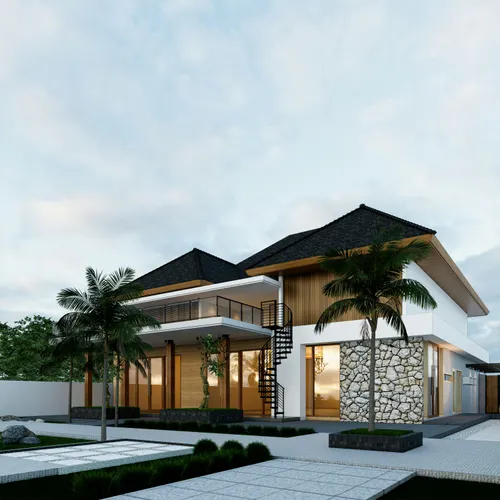 Modern residential architecture