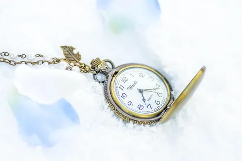 clock, pocket watch, chain, antique, jewelry