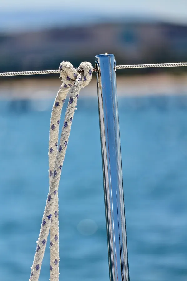 Nautical rigging representing complex systems