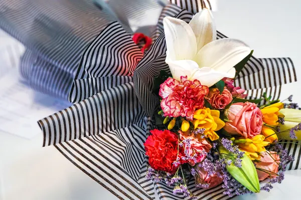 Artisanal floral arrangement