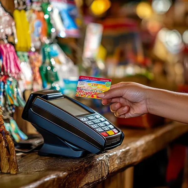 Payment interface illustration
