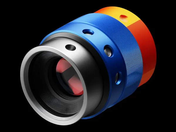 CCTV camera lens representing security installation services