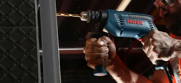 Close up of advanced machinery drill bit