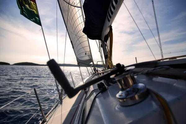 Yacht interior deck setup