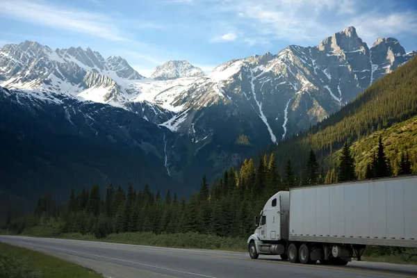 Delivery truck