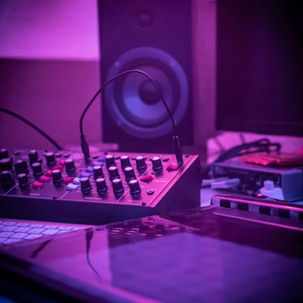Audio mixer detail
