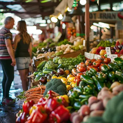 Fresh Vegetable Market