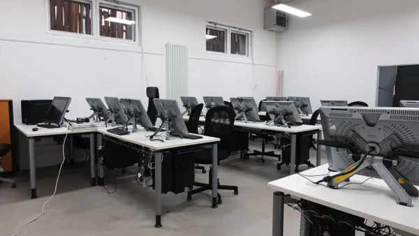 Modern computer lab