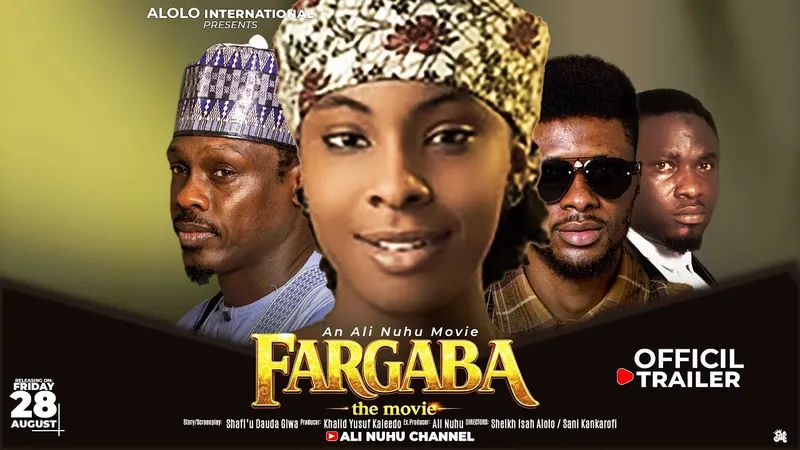 Nollywood cinematic film scene