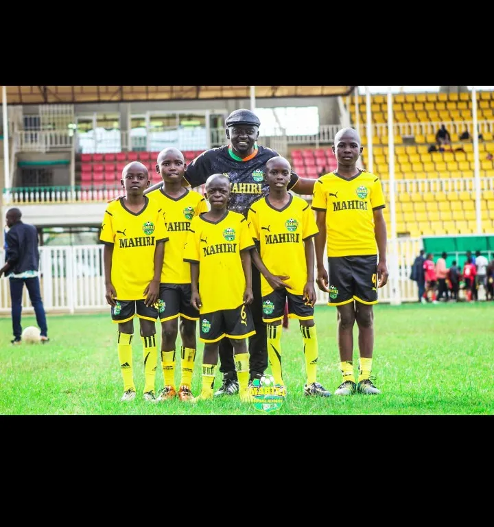 Mr. Benbella Oyalo, Founder of Mahiri Football Academy
