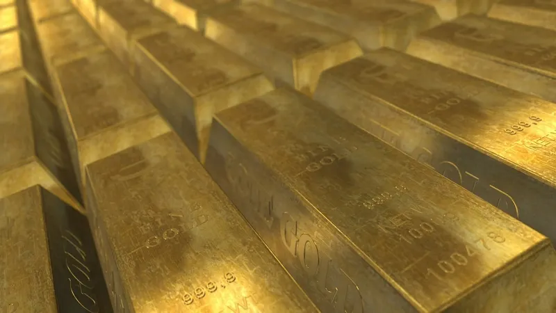Gold Bars and Wealth
