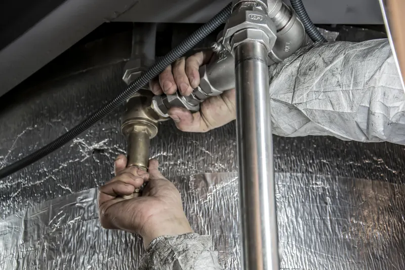 Mechanical installation and pipe work