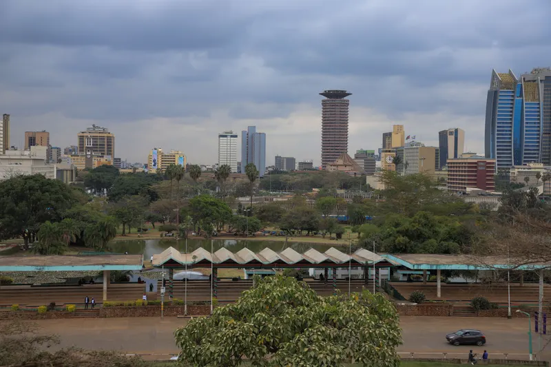 Nairobi county government revenue report skyline