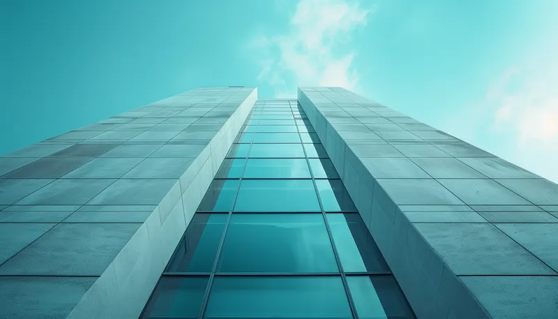 Modern Academy Building with Reflective Glass Facade in Royal Palm Will Estate
