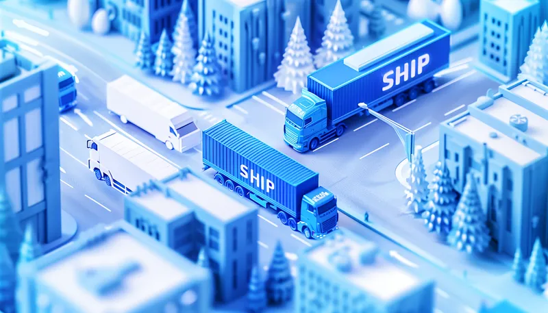 Logistics and Trade Hub visualization