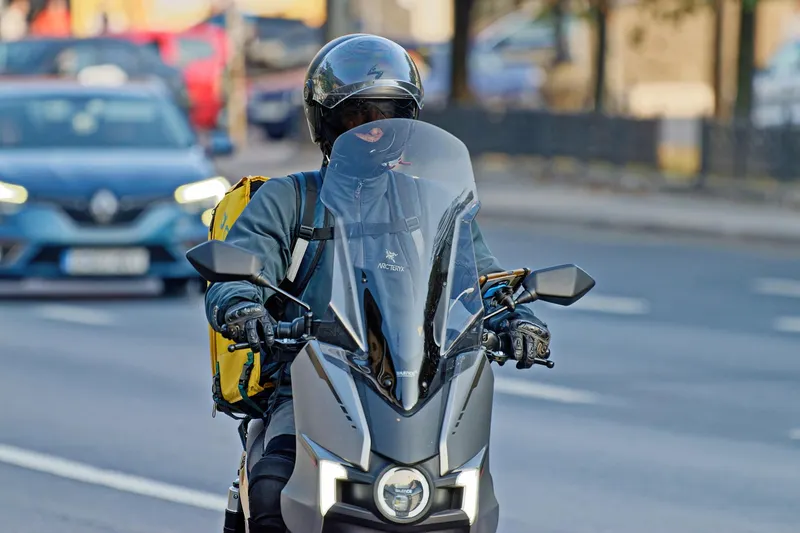 Mr. Okello Walter's motorcycle business