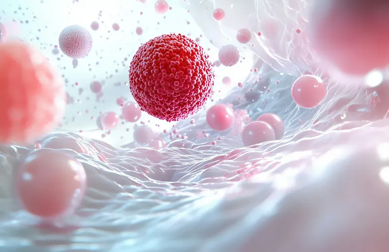 Microscopic 3D Rendering of cells