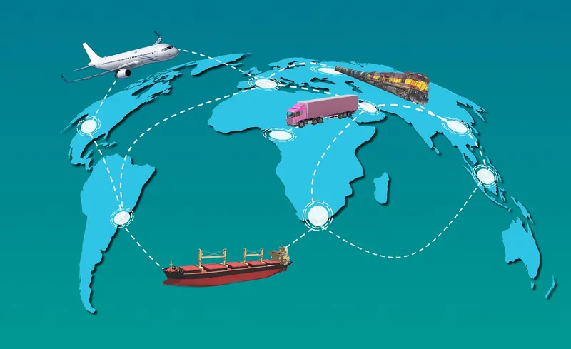 Global shipping nodes network